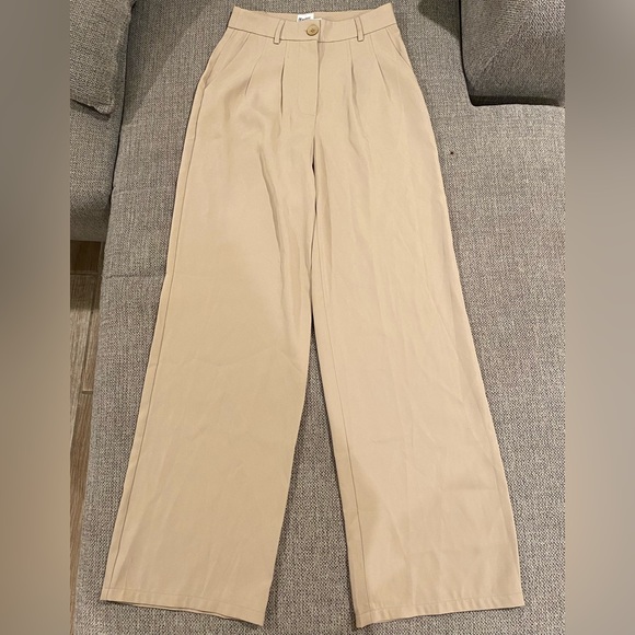 Princess Polly Archer Pants Taupe - Picture 7 of 11